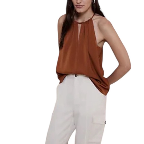 Banana Republic Tops - Banana Republic Halter Neck Cutout Top
Size Small | New with Tags